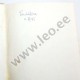 Endel Nirk - LAIAS LAASTUS. KIRJANDUSLIKKE ARTIKLEID 1948-1956 - ERK 1957, autori autogrammiga 