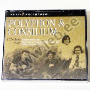 Polyphon & Consilium - EESTI KULLAFOND. 44 LEGENDAARSET LUGU - Hitivabrik HFCD 0153, 2014 (2 CD + DVD)