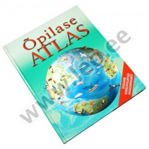 ÕPILASE ATLAS - Varrak 2005, koos kokkuvolditud maailmakaardiga