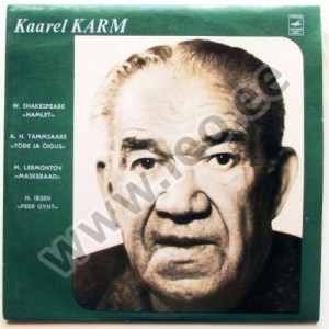 Kaarel Karm - KAAREL KARMI LOOMINGULINE PORTREE - (M40 38979-80) - 1976 (LP)