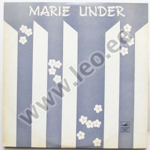 Marie Under - VALIK LUULET - (Д-028427-8) - s.a. [1971] (LP)